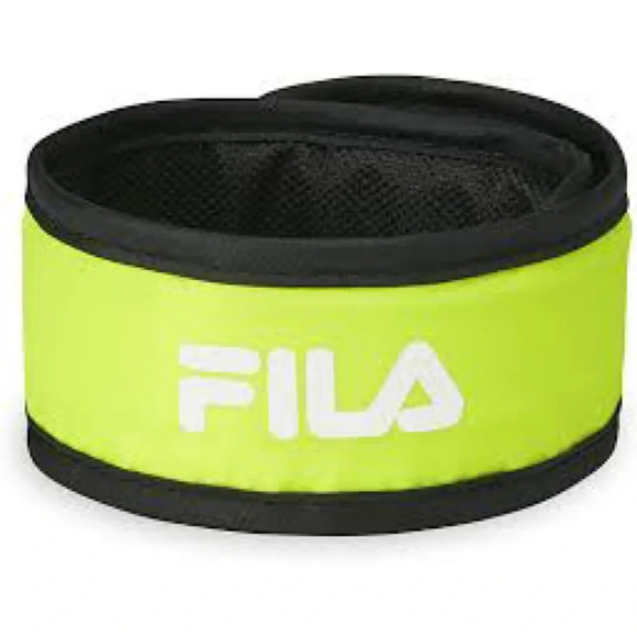 FILA Accessories Running LED Slap Band, Yellow & Black - Picture 3 of 5